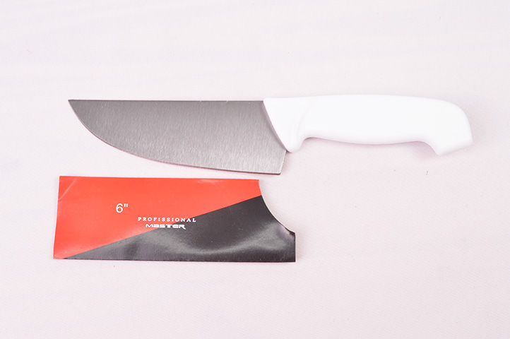 Cuchillos de cocina: CUCHILLO MANGO BLANCO 6 PULGADAS (CS)